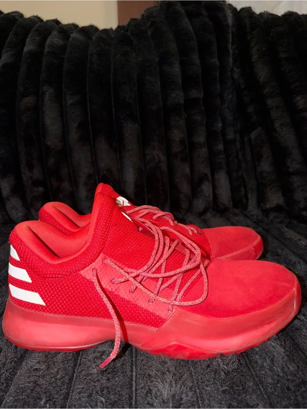 Men's Adidas Harden Vol 1 Scarlet Performance Basketball Sneakers
